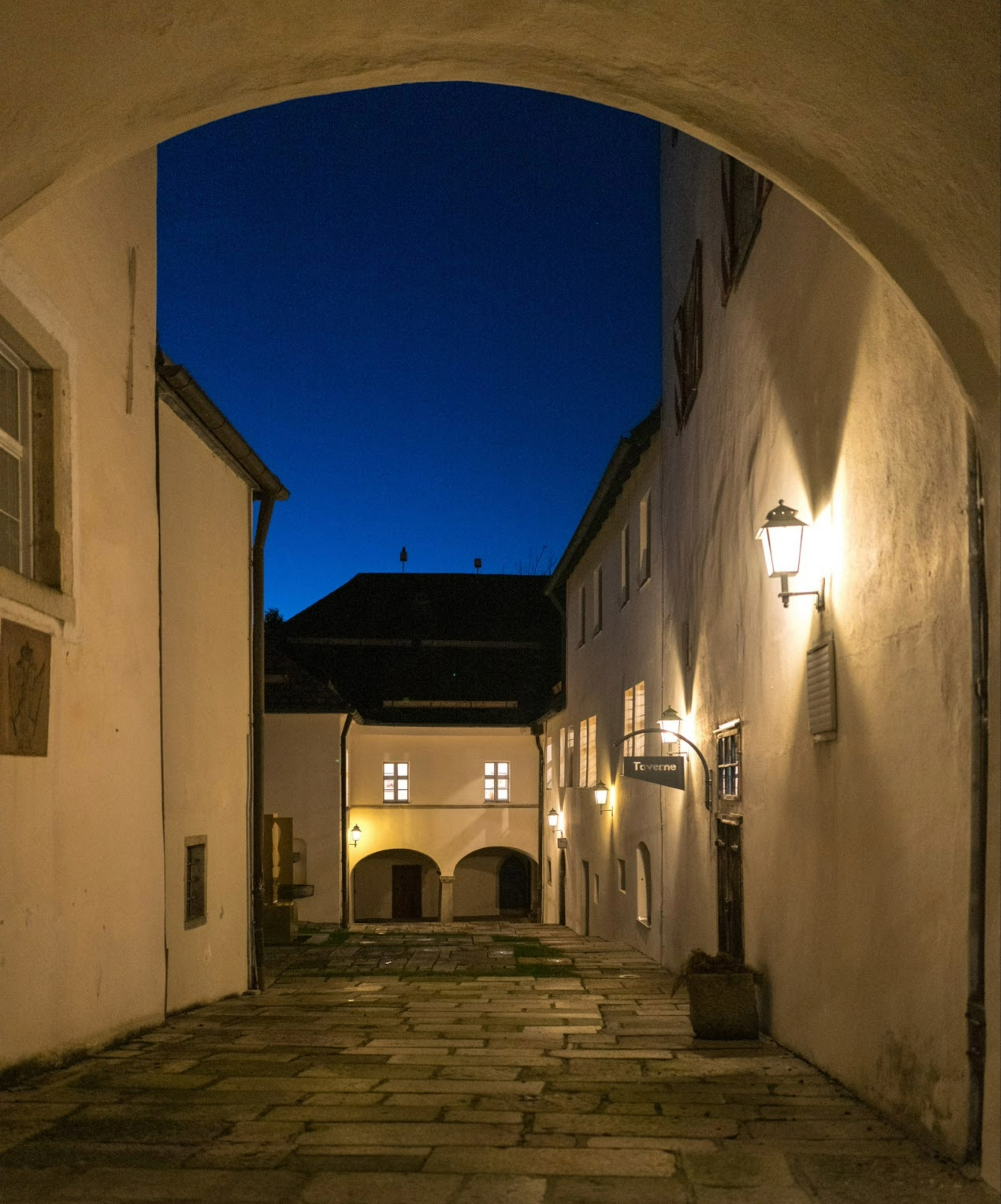 Schloss Wolfstein Innenhof